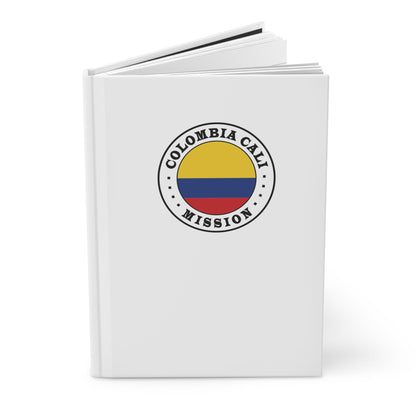 Colombia Cali Mission Logo Design White Hardcover Journal Matte - Latter-Day Saint LDS Missionary Gift - Book of Mormon