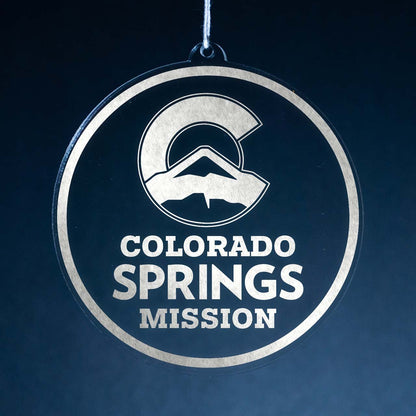 Colorado Colorado Springs Mission Christmas Ornament - Latter-Day Saint LDS Missionary Gift - Book of Mormon
