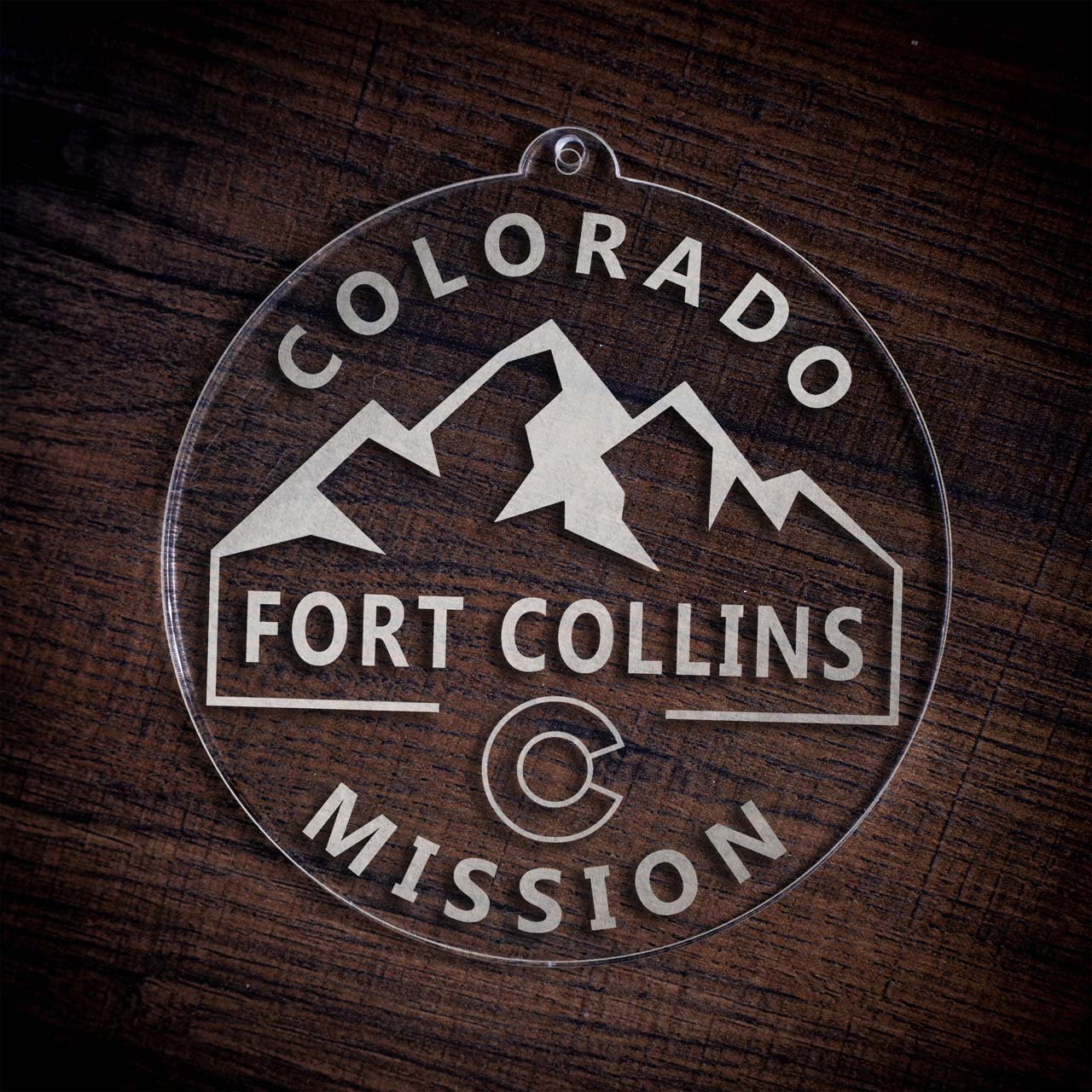 Colorado Fort Collins Mission Christmas Ornament - Latter-Day Saint LDS Missionary Gift - Book of Mormon
