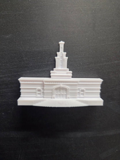Columbia River Washington Temple Magnet