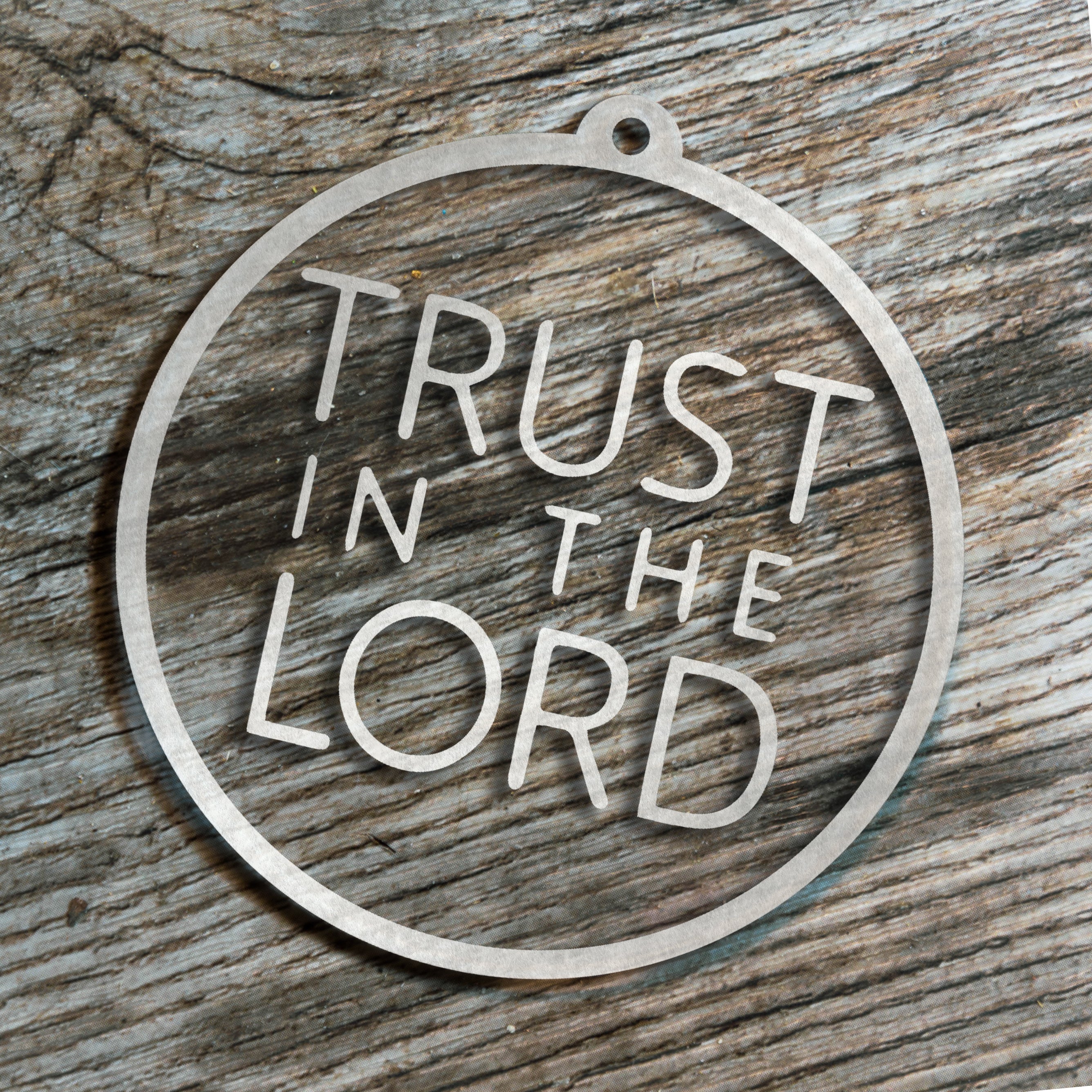 Set of Trust In The Lord Ornaments