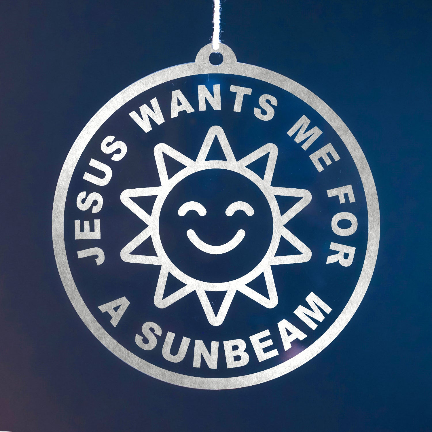 Set of Jesus wants me for a Sunbeam Ornaments