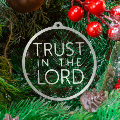 Set of Trust In The Lord Ornaments