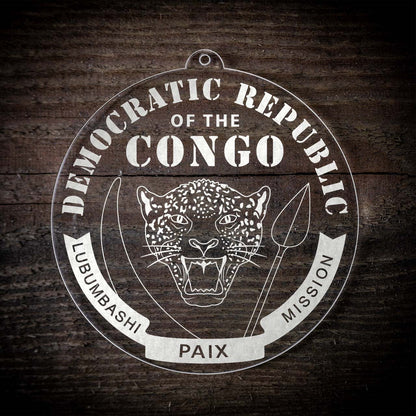 Democratic Republic of the Congo Lubumbashi Mission Christmas Ornament - Latter-Day Saint LDS Missionary Gift - Book of Mormon