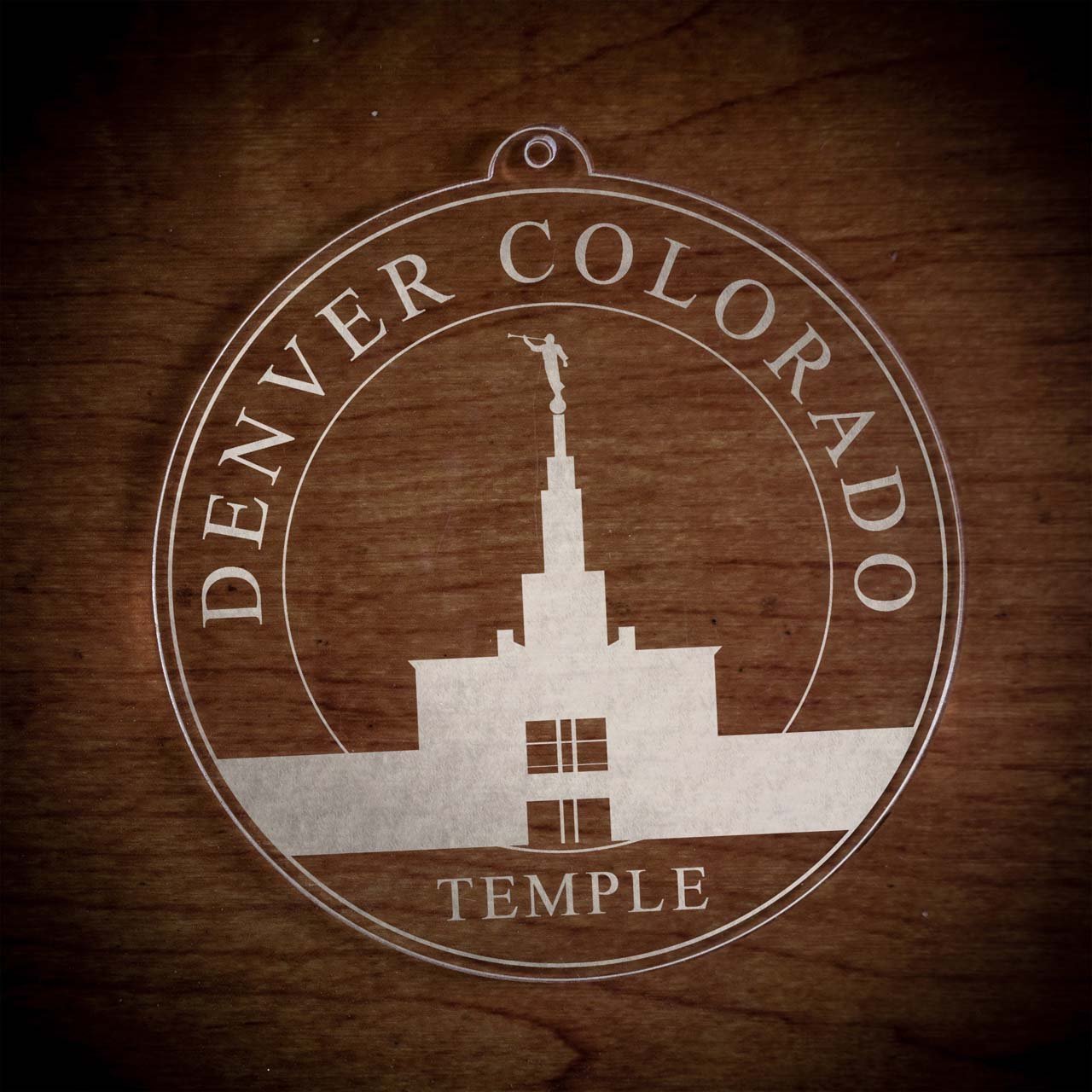 Denver Colorado Temple Christmas Ornament - Latter-Day Saint LDS Missionary Gift - Book of Mormon