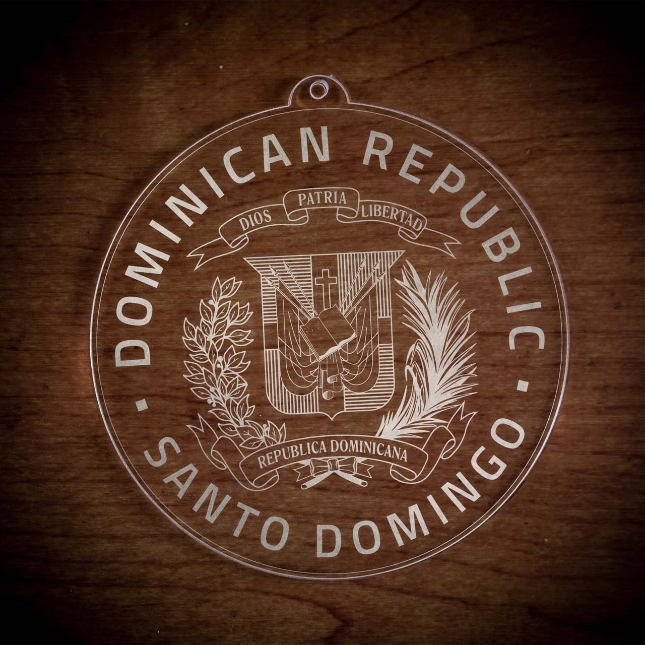 Dominican Republic Santo Domingo Mission Christmas Ornament - Latter-Day Saint LDS Missionary Gift - Book of Mormon