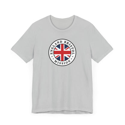 England Bristol Mission Flag Logo (White Border) T-shirt - Latter-Day Saint LDS Missionary Gift - Book of Mormon