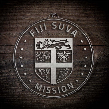 Fiji Suva Mission Christmas Ornament - Latter-Day Saint LDS Missionary Gift - Book of Mormon