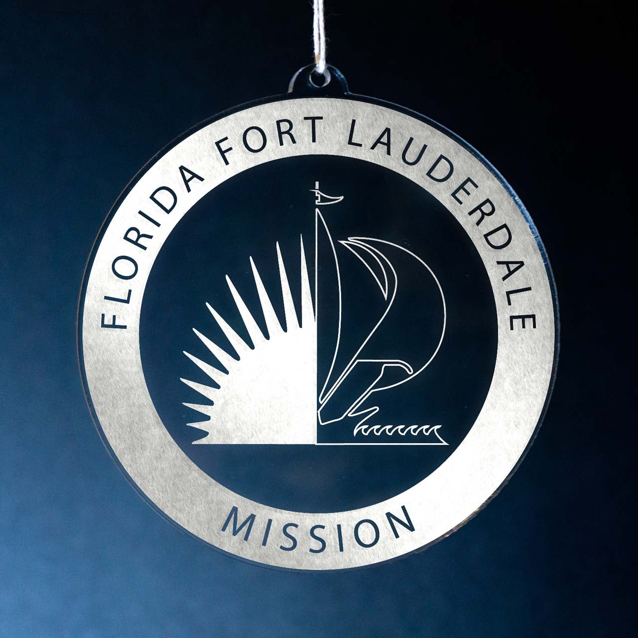 Florida Fort Lauderdale Mission Christmas Ornament - Latter-Day Saint LDS Missionary Gift - Book of Mormon