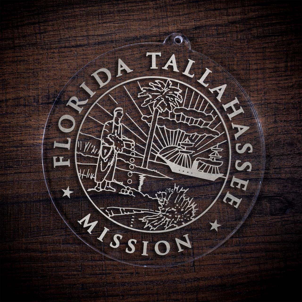 Florida Tallahassee Mission Christmas Ornament - Latter-Day Saint LDS Missionary Gift - Book of Mormon