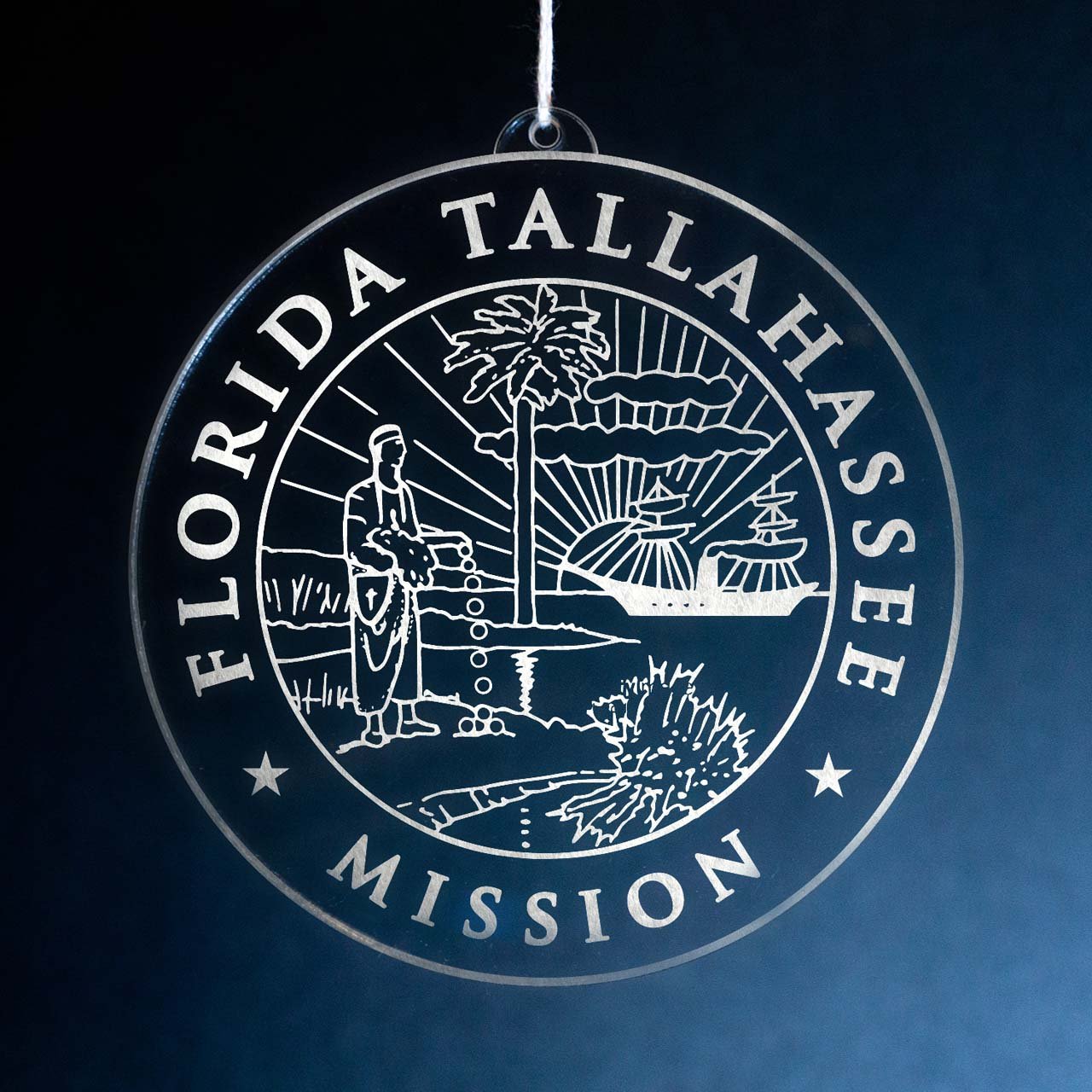 Florida Tallahassee Mission Christmas Ornament - Latter-Day Saint LDS Missionary Gift - Book of Mormon