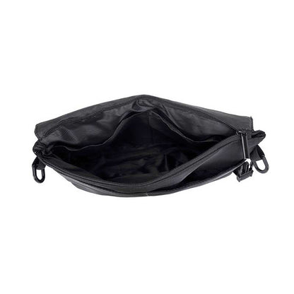 Full Black Messenger Bag