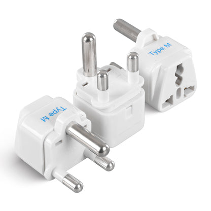 South Africa Travel Adapter - Type M - 3 Pack (GP-10L)