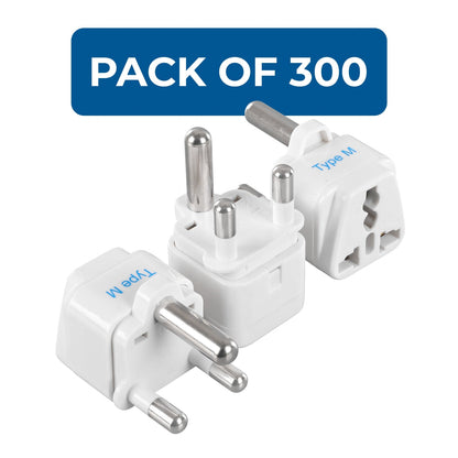 South Africa Travel Adapter - Type M - 3 Pack (GP-10L)