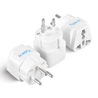 Israel Travel Adapter - Type H - 3 Pack (GP-14)