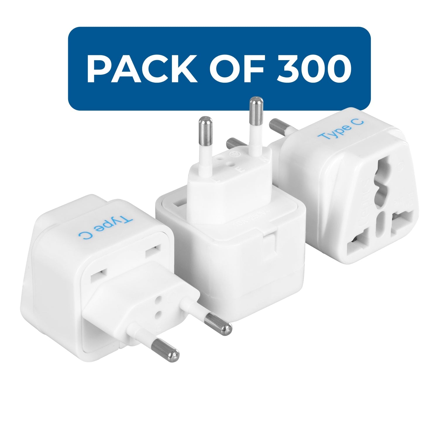European Travel Adapter - Type C - 3 Pack (GP-9C)