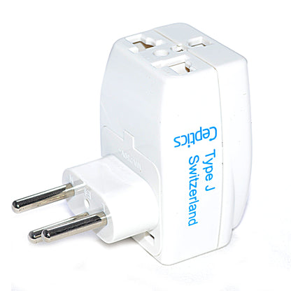 Switzerland Travel Adapter - Type J - 3 in 1 (GP3-11A)
