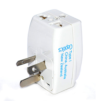 Australia, China Travel Adapter - Type I - 3 in 1 (GP3-16)