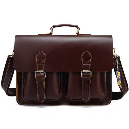 Genuine Leather Messenger Bag