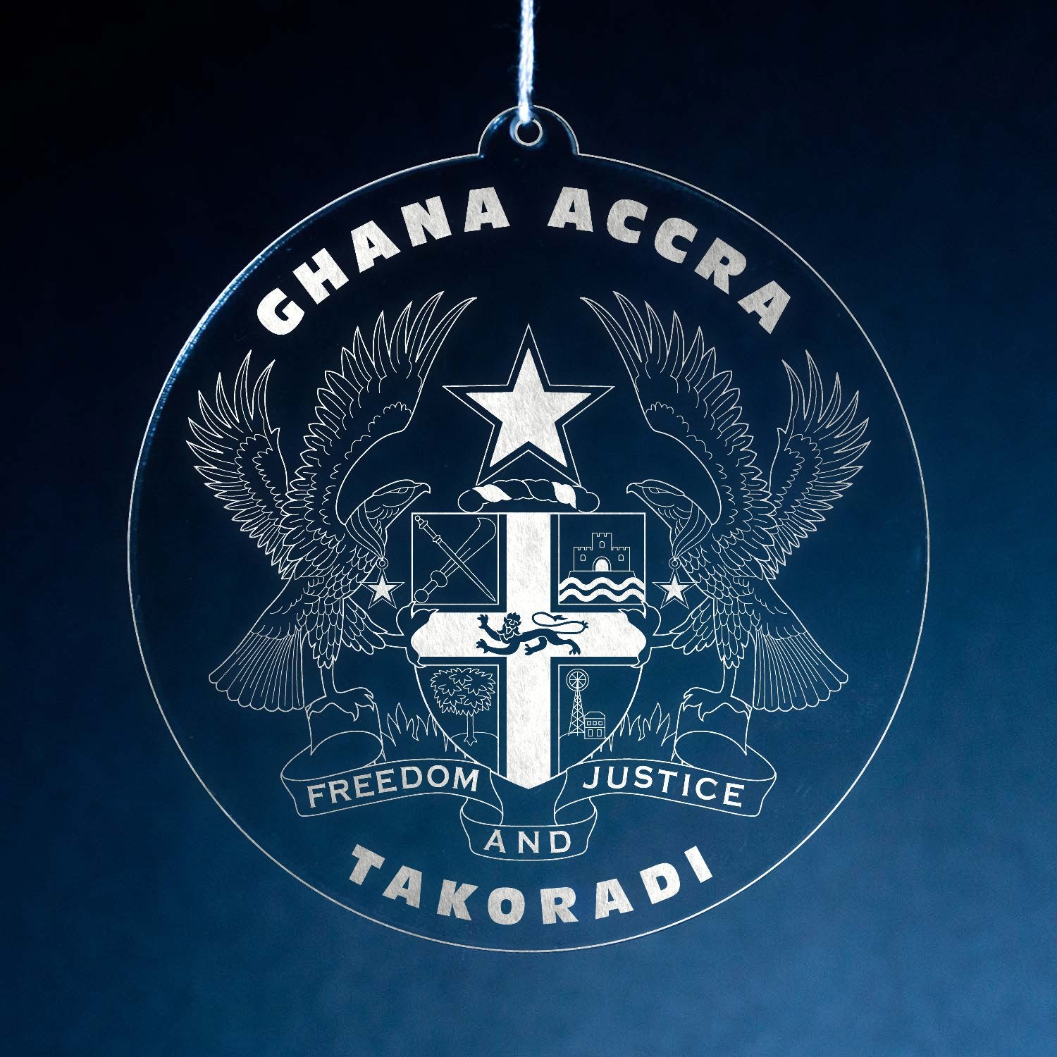 LDS Ghana Takoradi Mission Christmas Ornament
