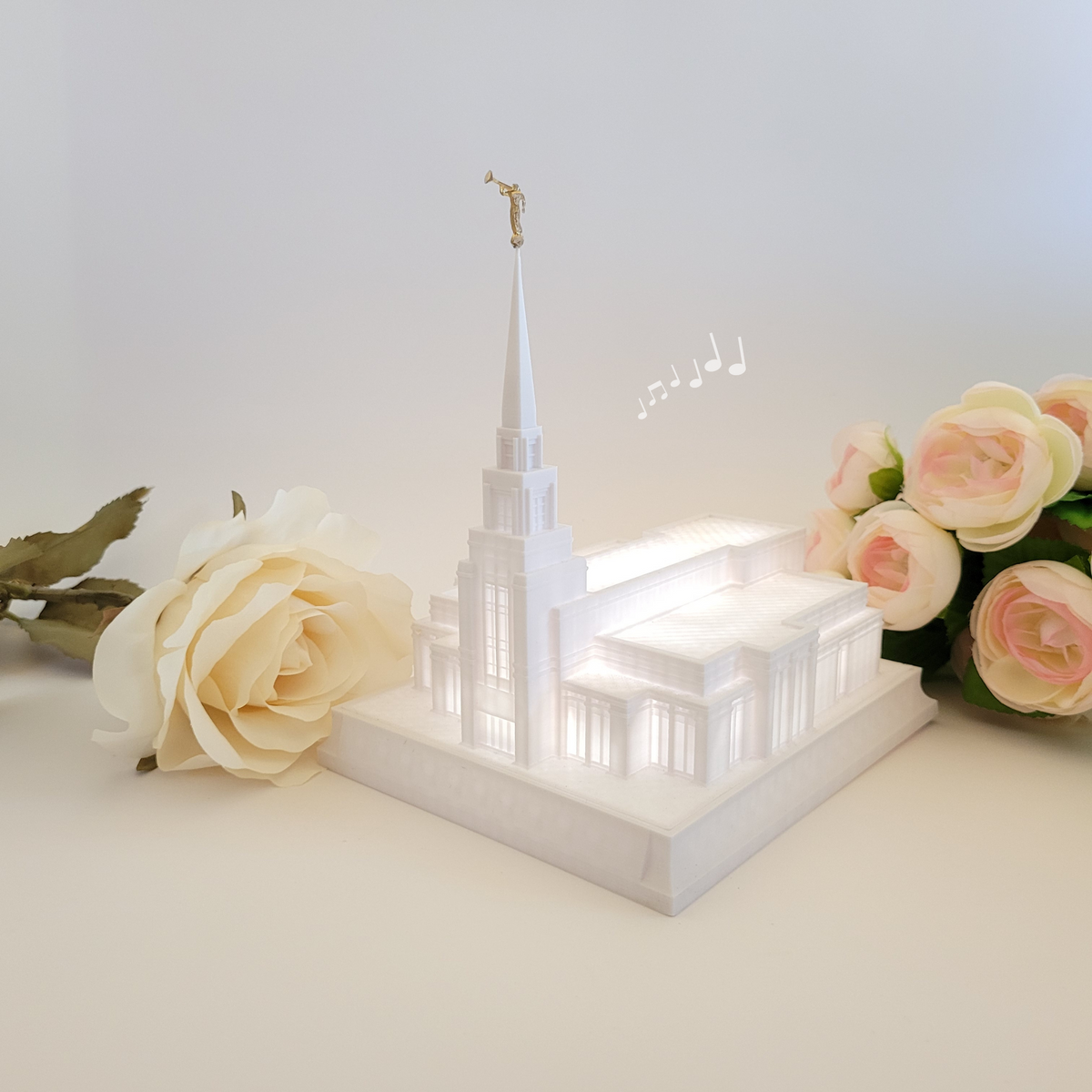 The Gila Valley Arizona Temple Music Light