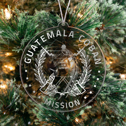 Guatemala Coban Mission Christmas Ornament - Latter-Day Saint LDS Missionary Gift - Book of Mormon