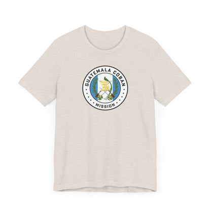 Guatemala Coban Mission Flag Logo (White Border) T-shirt - Latter-Day Saint LDS Missionary Gift - Book of Mormon