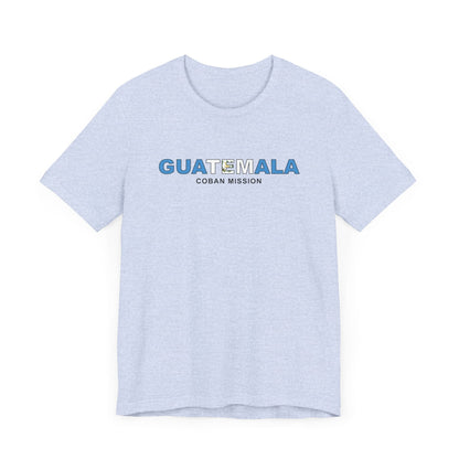 Guatemala Coban Mission Flag Title T-shirt - Latter-Day Saint LDS Missionary Gift - Book of Mormon