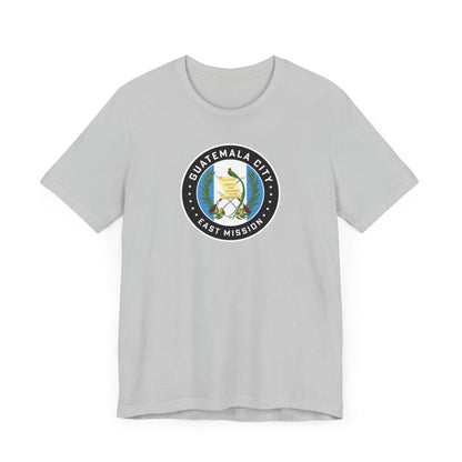 Guatemala Guatemala City East Mission Flag Logo (Black Border) T-shirt - Latter-Day Saint LDS Missionary Gift - Book of Mormon