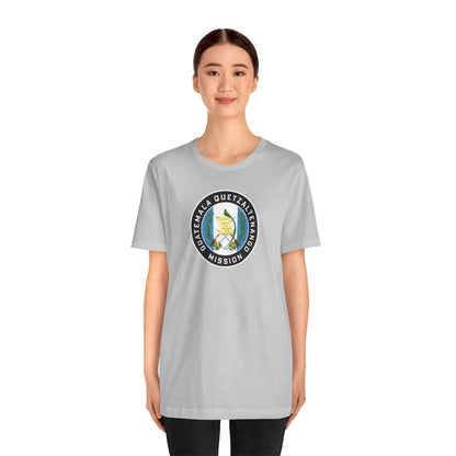 Guatemala Quetzaltenango Mission Flag Logo (Black Border) T-shirt - Latter-Day Saint LDS Missionary Gift - Book of Mormon