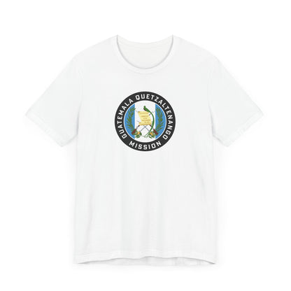 Guatemala Quetzaltenango Mission Flag Logo (Black Border) T-shirt - Latter-Day Saint LDS Missionary Gift - Book of Mormon