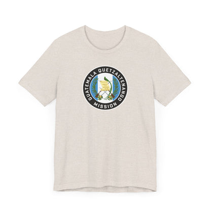 Guatemala Quetzaltenango Mission Flag Logo (Black Border) T-shirt - Latter-Day Saint LDS Missionary Gift - Book of Mormon