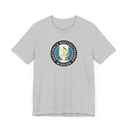 Guatemala Quetzaltenango Mission Flag Logo (Black Border) T-shirt - Latter-Day Saint LDS Missionary Gift - Book of Mormon