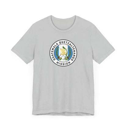 Guatemala Quetzaltenango Mission Flag Logo (White Border) T-shirt - Latter-Day Saint LDS Missionary Gift - Book of Mormon