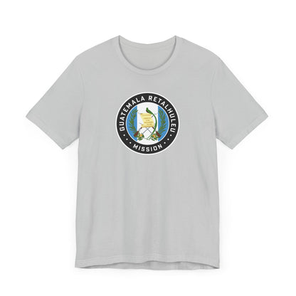 Guatemala Retalhuleu Mission Flag Logo (Black Border) T-shirt - Latter-Day Saint LDS Missionary Gift - Book of Mormon