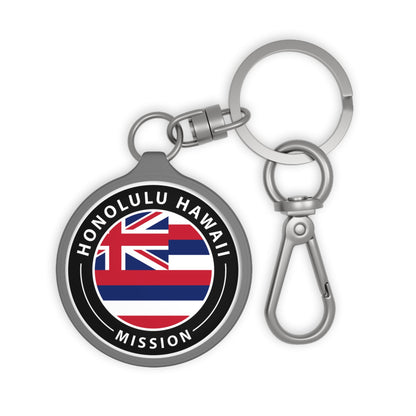 Hawaii Honolulu Mission State Flag Logo Key Tag - Latter-Day Saint LDS Missionary Gift - Book of Mormon