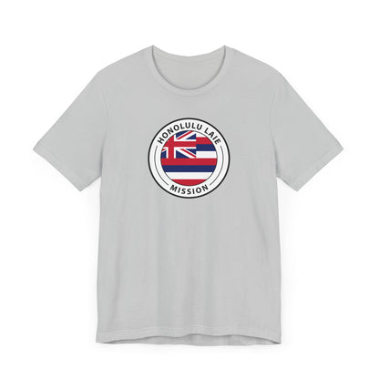 Hawaii Laie Mission State Flag Logo (White Border) T-shirt - Latter-Day Saint LDS Missionary Gift - Book of Mormon