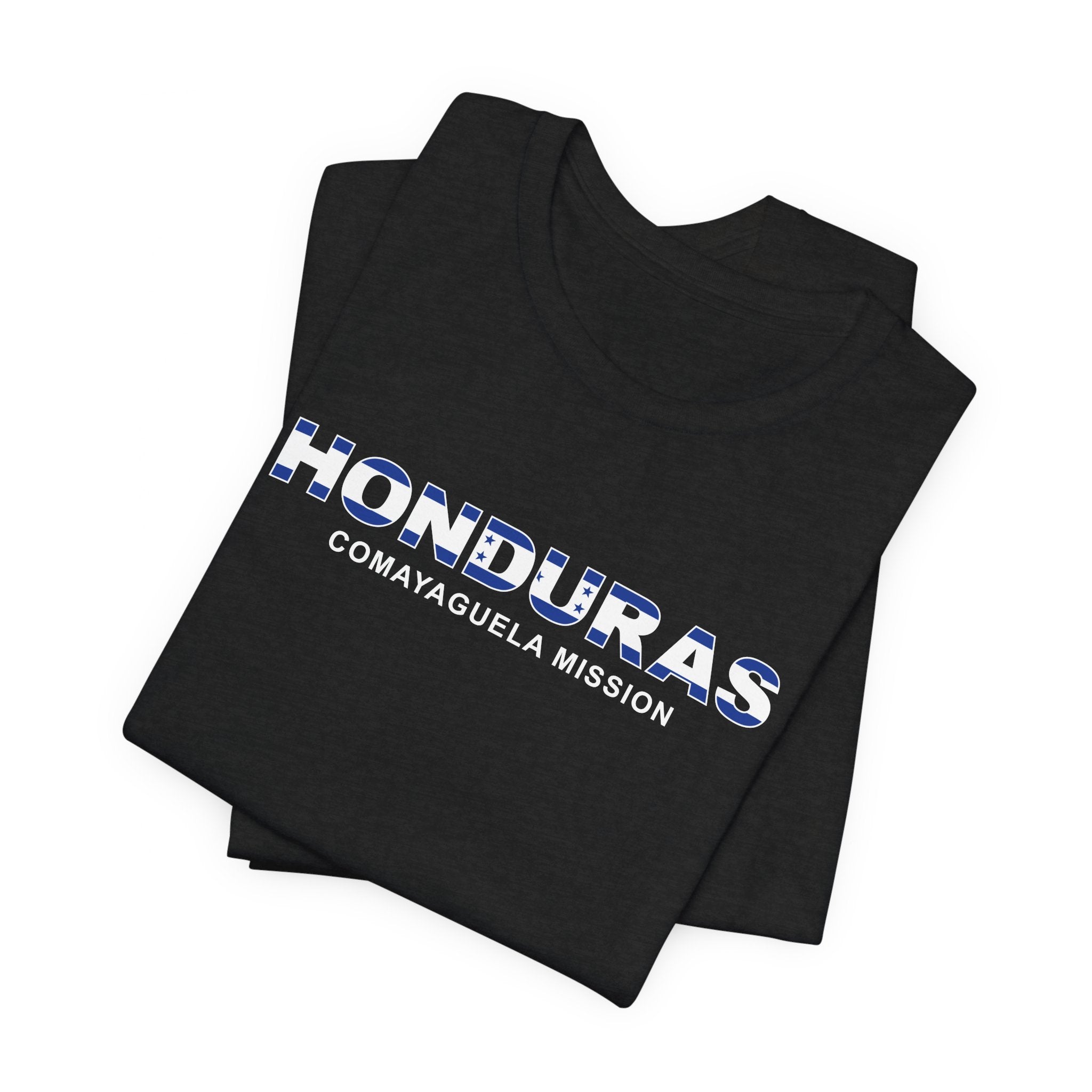 Honduras Comayaguela Mission Flag Title T-shirt - Latter-Day Saint LDS Missionary Gift - Book of Mormon