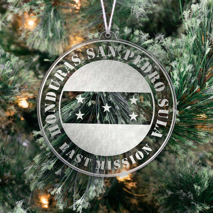 Honduras San Pedro Sula East Mission Christmas Ornament - Latter-Day Saint LDS Missionary Gift - Book of Mormon