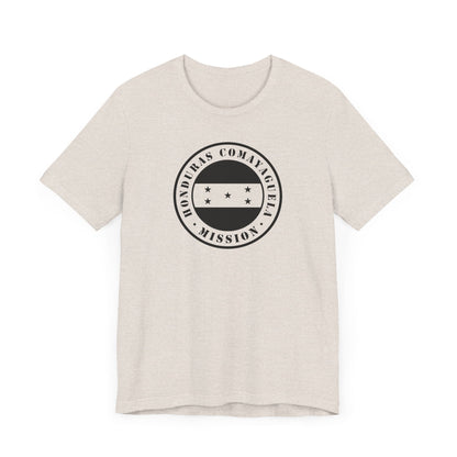 Honduras San Pedro Sula East Mission Circular Monochrome Logo T-Shirt - Latter-Day Saint LDS Missionary Gift - Book of Mormon