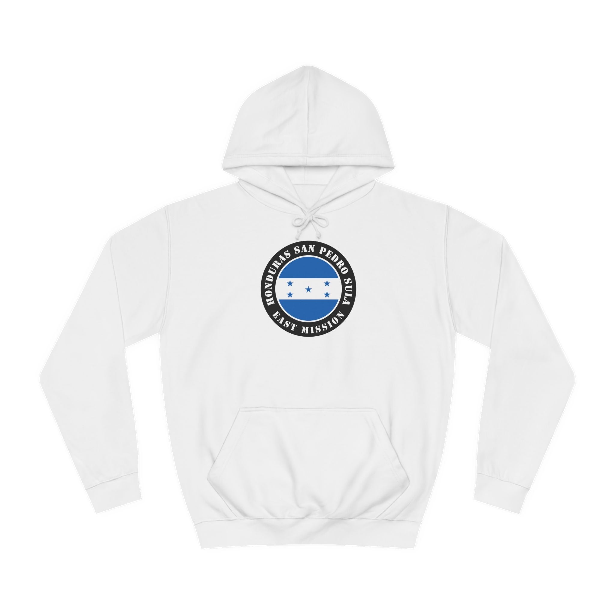 Honduras San Pedro Sula East Mission Flag Logo (Black Border) College Hoodie