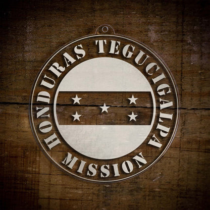 Honduras Tegucigalpa Mission Christmas Ornament - Latter-Day Saint LDS Missionary Gift - Book of Mormon