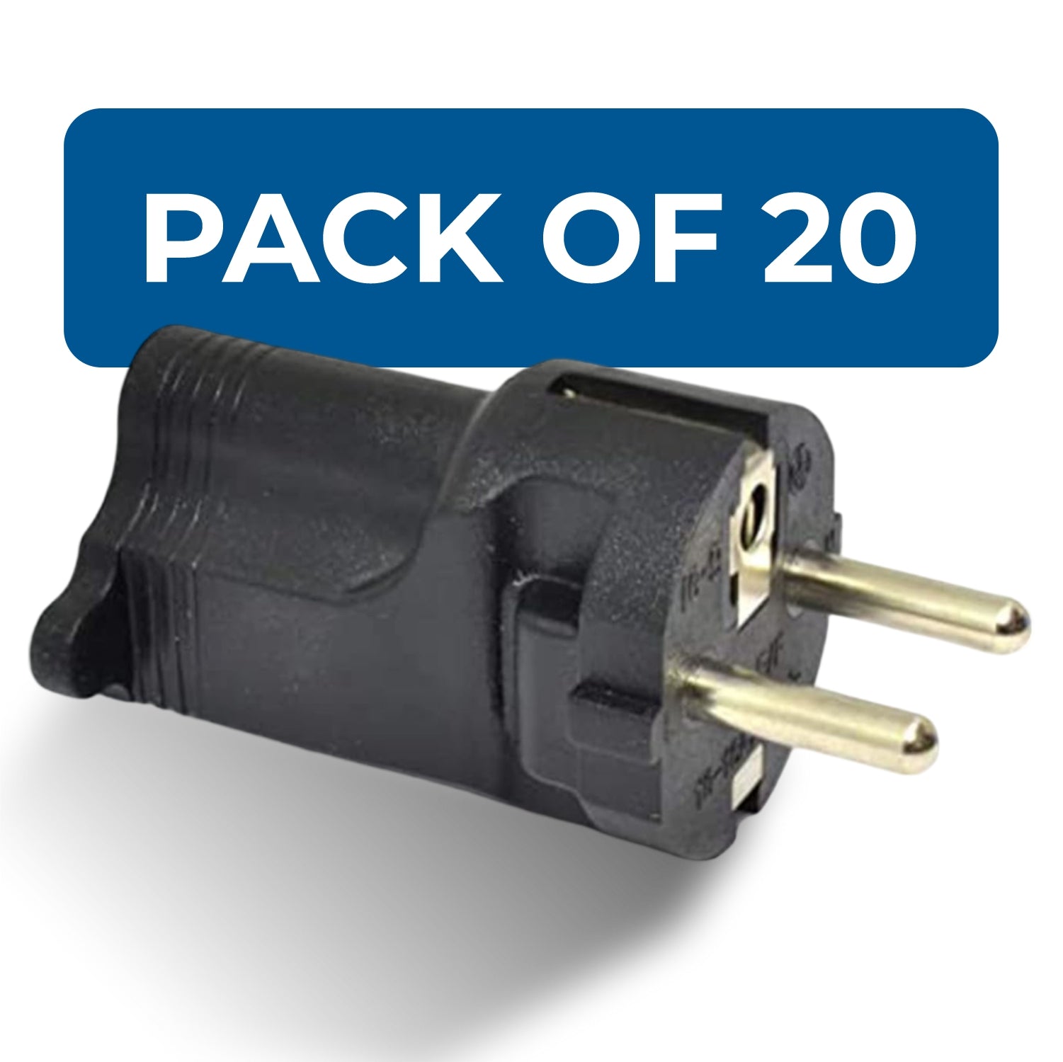 Europe (Schuko) Travel Adapter - Type E/F - Industrial Grade (IG-9)