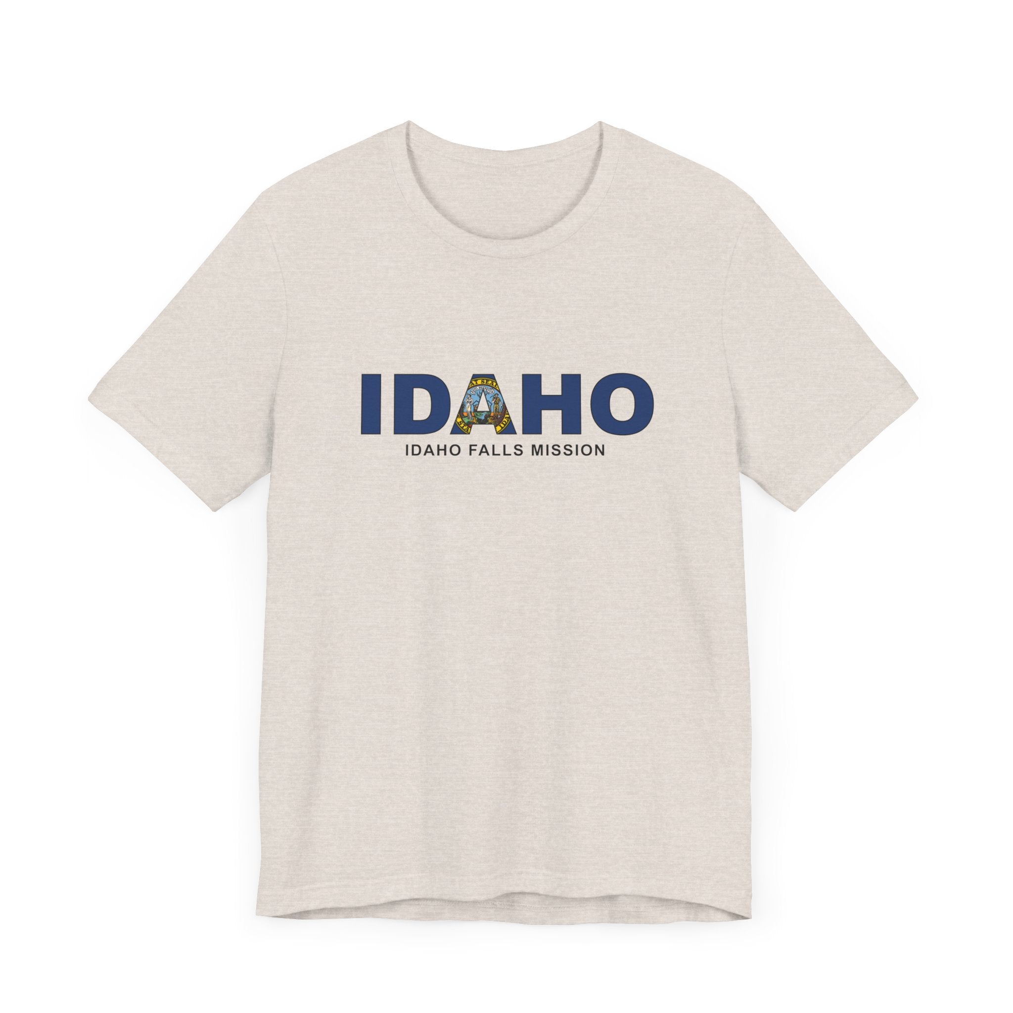 Idaho Idaho Falls Mission Flag Title T-shirt - Latter-Day Saint LDS Missionary Gift - Book of Mormon