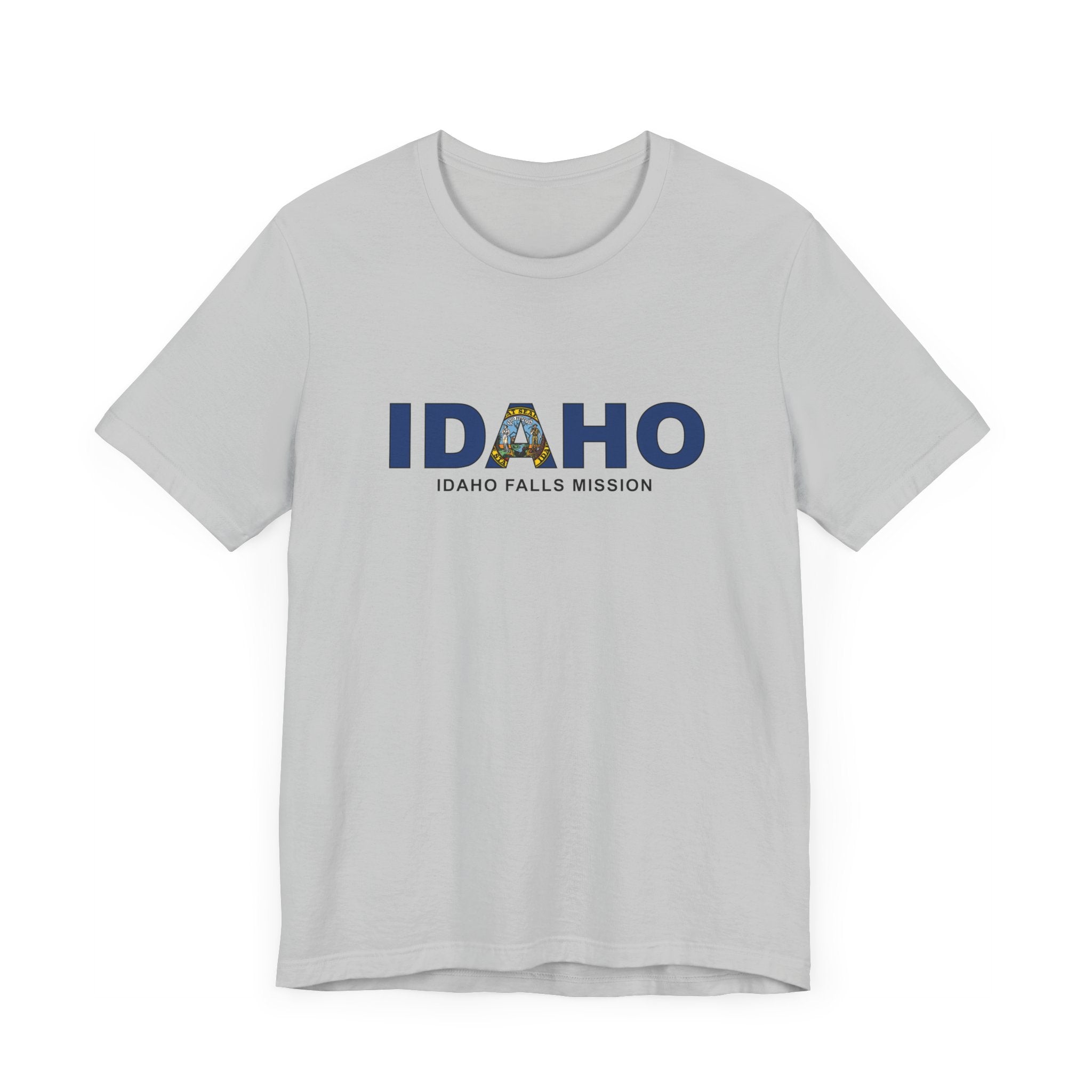 Idaho Idaho Falls Mission Flag Title T-shirt - Latter-Day Saint LDS Missionary Gift - Book of Mormon