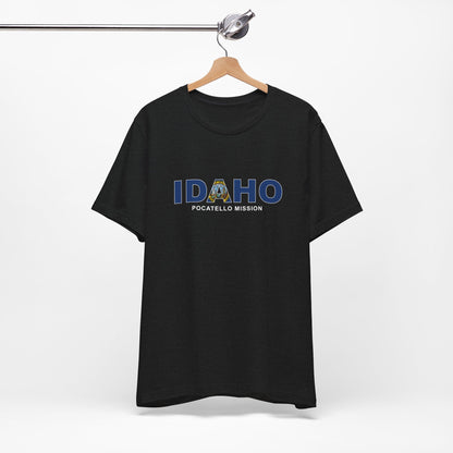 Idaho Pocatello Mission Flag Title T-shirt - Mission Wishlist - LDS Missionary Gift Store