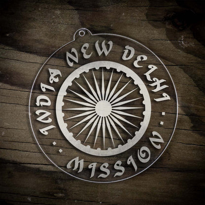 India New Delhi Mission Christmas Ornament - Latter-Day Saint LDS Missionary Gift - Book of Mormon