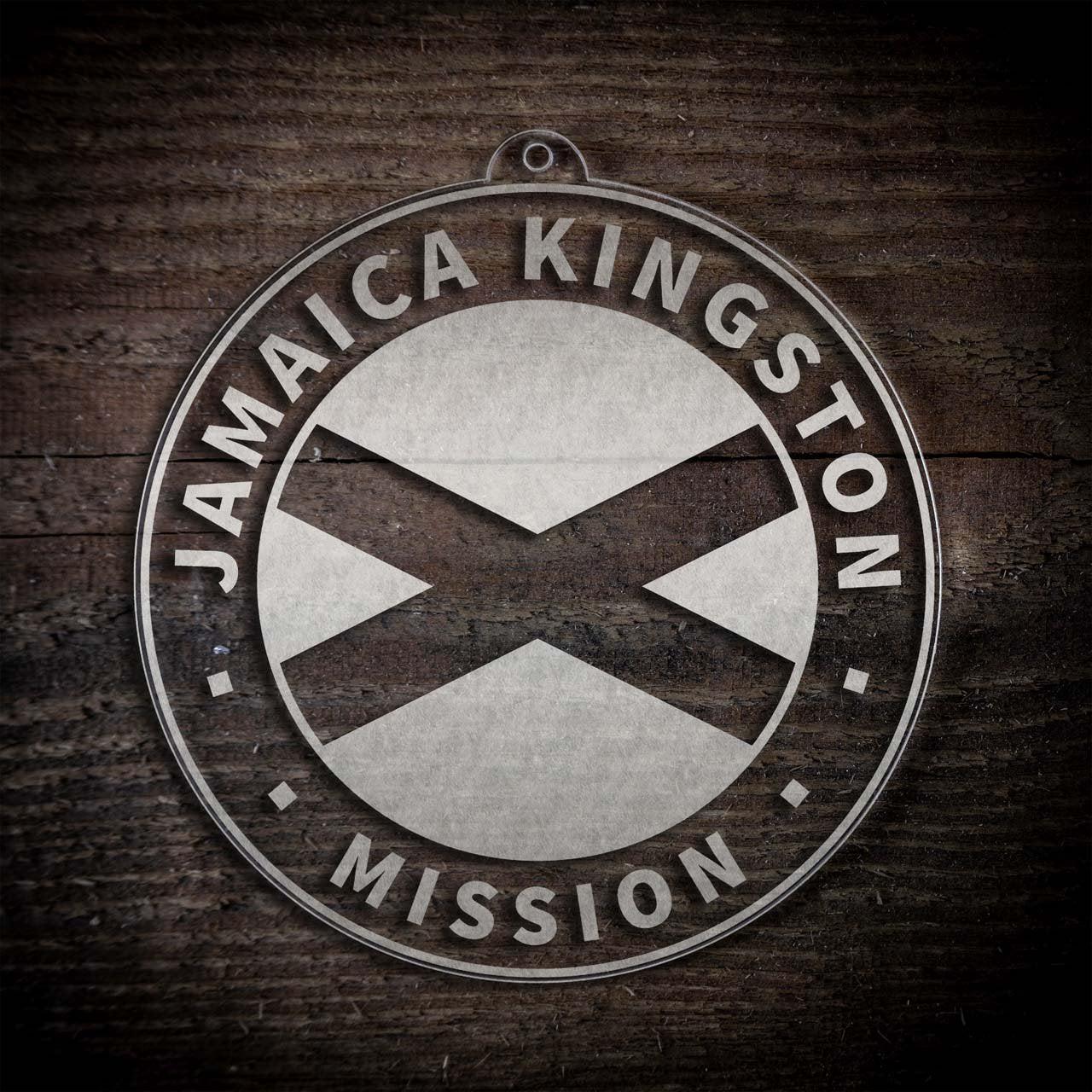Jamaica Kingston Mission Christmas Ornament - Latter-Day Saint LDS Missionary Gift - Book of Mormon