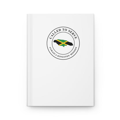 Jamaica Kingston Mission Flag Map Called to Serve White Hardcover Journal Matte - Latter-Day Saint LDS Missionary Gift - Book of Mormon