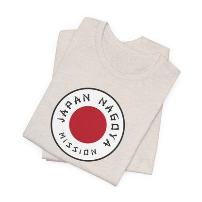 Japan Nagoya Mission Flag Logo (White Border) T-shirt - Latter-Day Saint LDS Missionary Gift - Book of Mormon